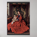 Madonna And Child Reading By Eyck Jan Van (Best Qu Print