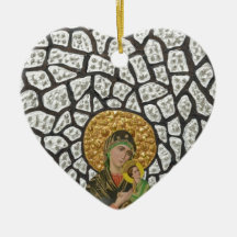 Madonna & Baby Jesus 2 Ornament