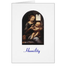 Madonna Benois - Greeting Card - Diocese