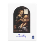 Madonna Benois - Postcard - Diocese
