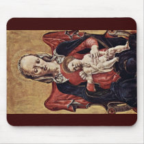 Madonna By Tura Cosmè Mouse Pad