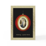 Madonna Christmas Ornament Card