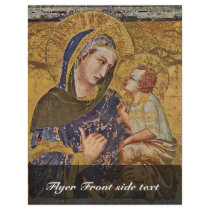 Madonna Dei Tramonti By Lorenzetti Pietro Flyer Design