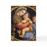 Madonna della sedia Christmas Card