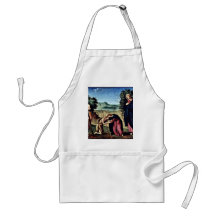 Madonna Enthroned St. Peter St. John The Baptist, Apron