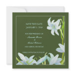 Madonna Lily Save the Date Wedding Invitations