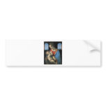 Madonna Litta by Leonardo Da Vinci c. 1490-1491 Bumper Stickers