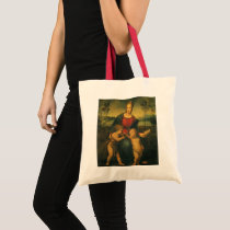 Madonna of the Goldfinch by Raphael or Raffaello Tote Bags