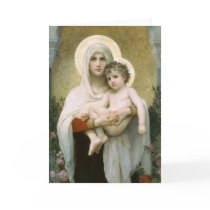 Madonna of the Roses by Bouguereau