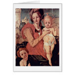 Madonna With John The Baptist By Jacopo Pontormo cards
