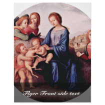 Madonna With John The Baptist, St. Margaret And Personalised Flyer