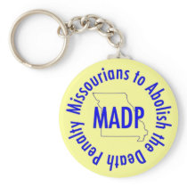 MADP keychain, yellow