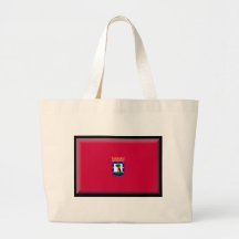 Madrid Flag Canvas Bags