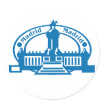 Madrid Stamp stickers