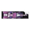 "Maegan" Pink Valentine Fairy Art Sticker bumper stickers