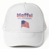 Maffei for Congress Patriotic American Flag Trucker Hats