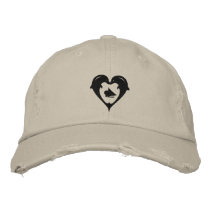 Mag realism Dolphin Apple Embroidered Hat