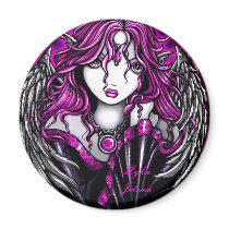 Magenta Angel Magnet