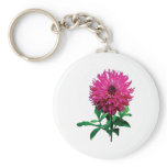 Magenta Dahlia Elsie Huston keychains