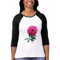 Magenta Dahlia Elsie Huston Ladies t-shirts
