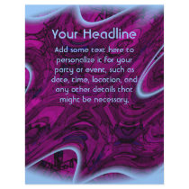 Magenta Disasater Flyer