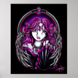 Magenta Guardian Angel posters