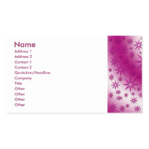 Magenta suns seamless pattern business cards
