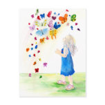 Maggies Butterflies Postcard