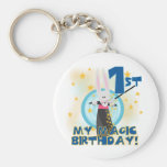 Magic 1st Birthday Tshirts and Gifts Key Chains
