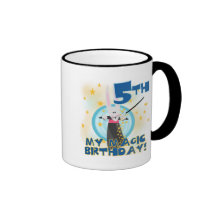 Magic 5th Birthday Tshirts and Gifts Coffee Mugs