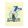 Magic 7th Birthday Tshirts and Gifts Postcard