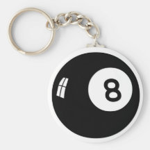 Magic 8 Ball Key Chain