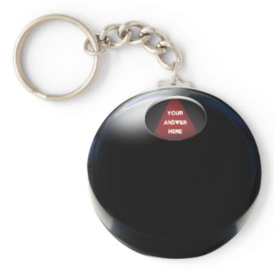 Magic 8 Ball Key Chains