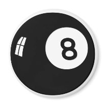 Magic 8 Ball Fridge Magnet