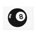 Magic 8 Ball postcards