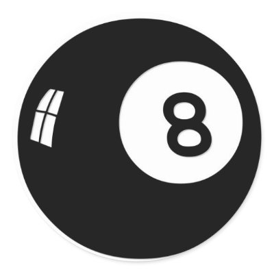 Magic 8 Ball Stickers