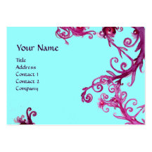 MAGIC BERRIES 3 MONOGRAM BUSINESS CARD TEMPLATES