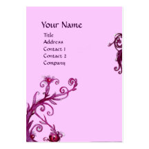 MAGIC BERRIES 4 MONOGRAM BUSINESS CARD