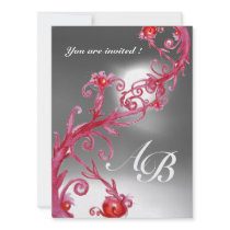 MAGIC BERRIES 4,MONOGRAM red white crystal