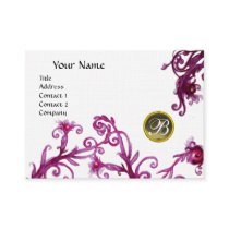 MAGIC BERRIES MONOGRAM, Grey Agate linen