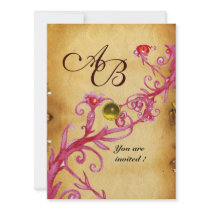 MAGIC BERRIES  MONOGRAM  Parchment Yellow topaz