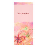 MAGIC BUTTERFLY IN GOLD SPARKLES PERSONALISED RACK CARD