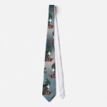 Magic Carpet Cat, patterned tie