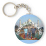 Magic Carpet Key chain white text