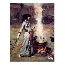 Magic Circle 1886 Waterhouse Post Cards