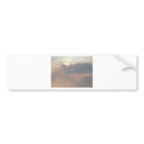 magic clouds bumper sticker
