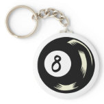 Magic Eight Ball keychains
