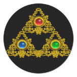 MAGIC ELFIC TALISMAN ROUND STICKERS
