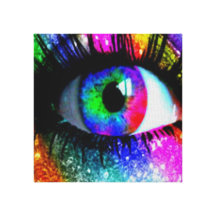 Magic eye canvus gallery wrapped canvas