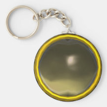 MAGIC GREY AGATE GEM STONE KEY CHAIN